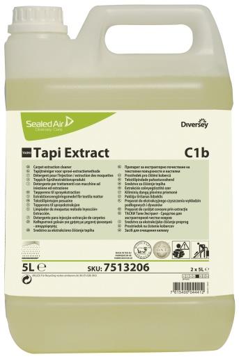 132979  101100322 Tepperens TASKI TAPI EXTRACT 5L Vaskemiddel | Rengj&#248;ring